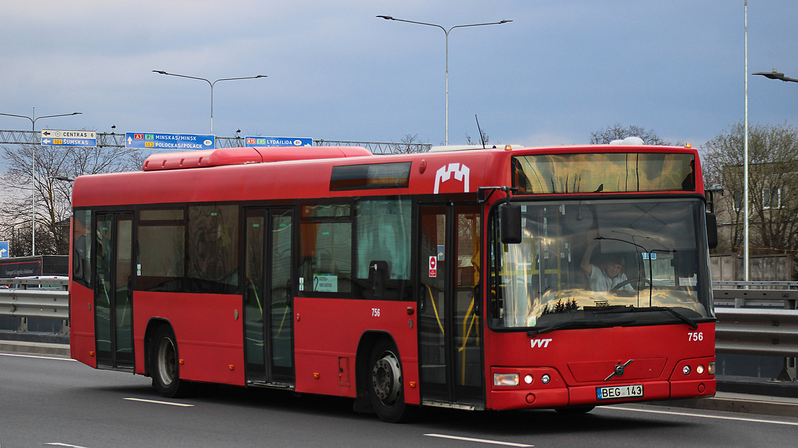 Литва, Volvo 7700 № 756