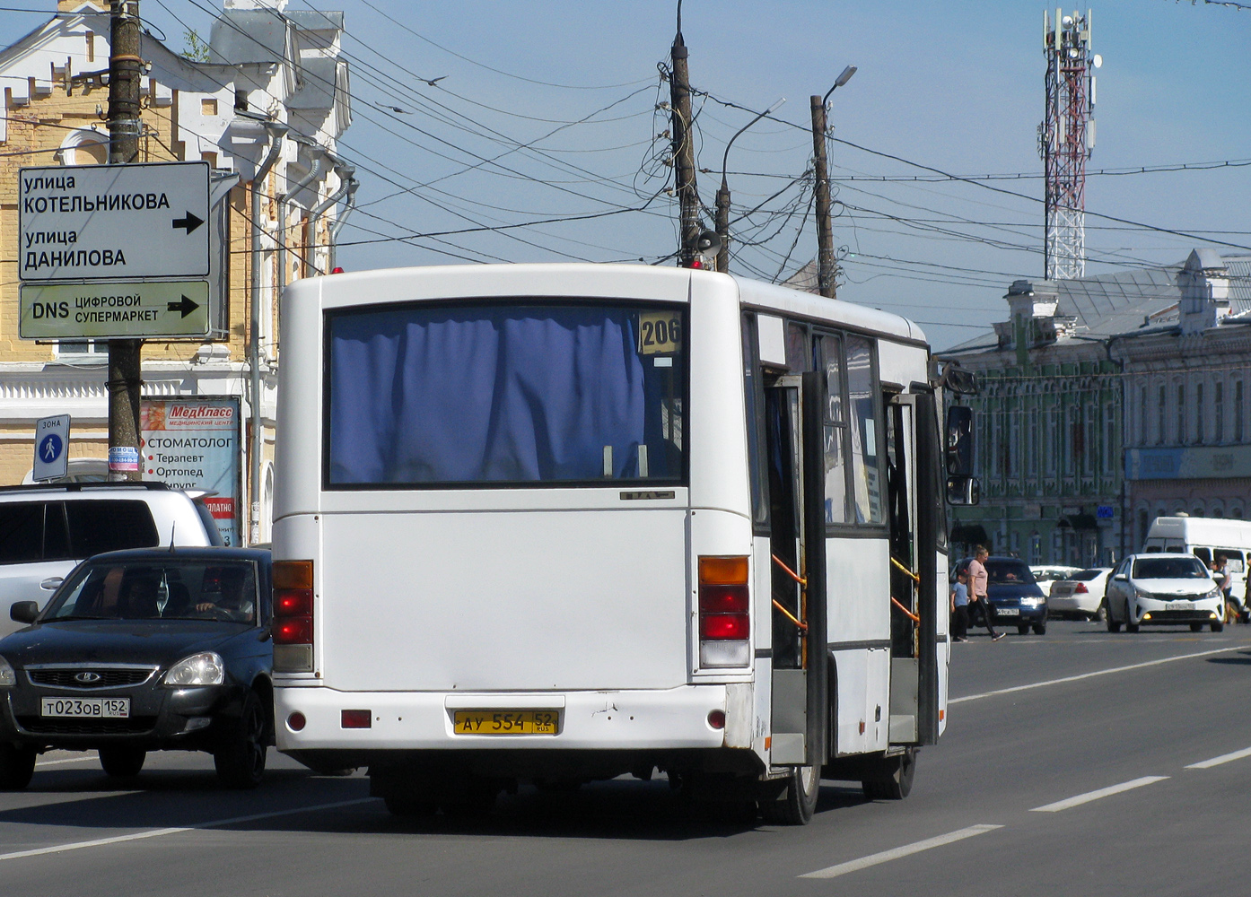 Нижегородская область, ПАЗ-320402-03 № АУ 554 52