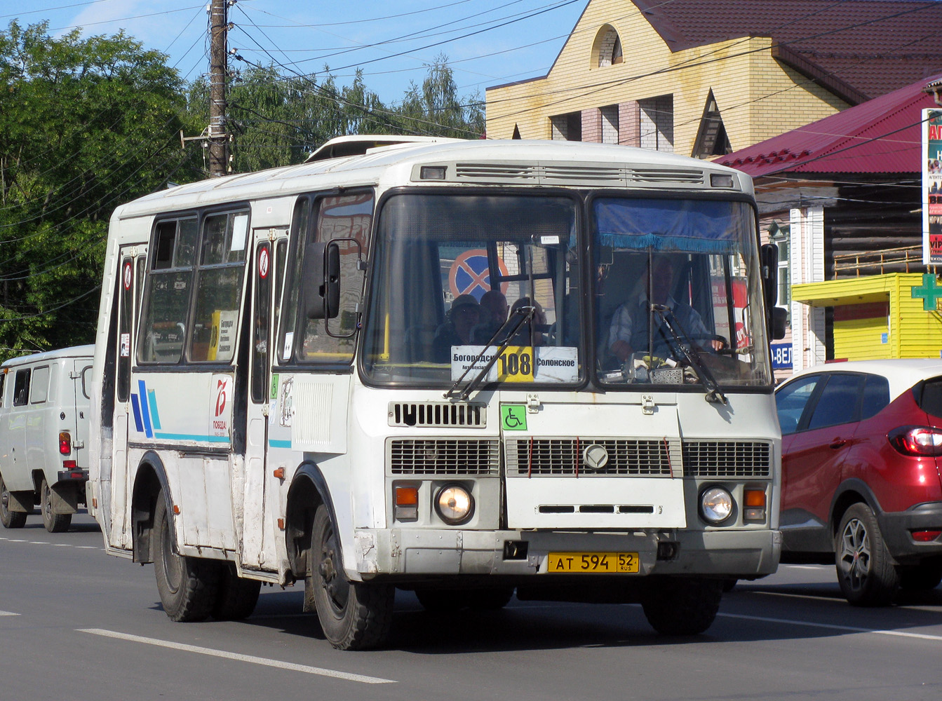 Нижегородская область, ПАЗ-32054 № АТ 594 52