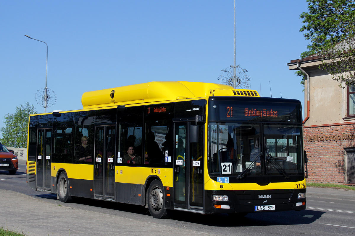 Литва, MAN A21 Lion's City NL243 CNG № 1175