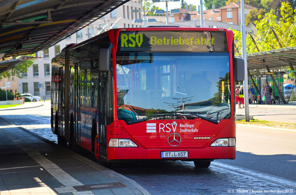 Баден-Вюртемберг, Mercedes-Benz O530G Citaro G № RT-L 657