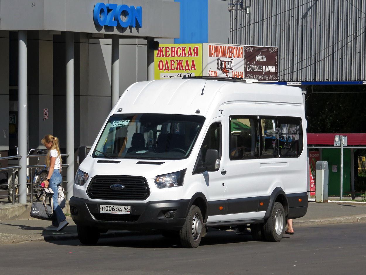 Кировская область, Ford Transit FBD [RUS] (X2F.ESG.) № х777