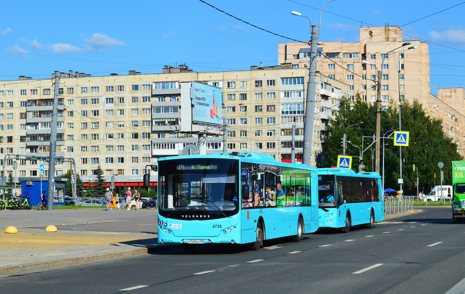 Санкт-Петербург, Volgabus-5270.G4 (LNG) № 6735