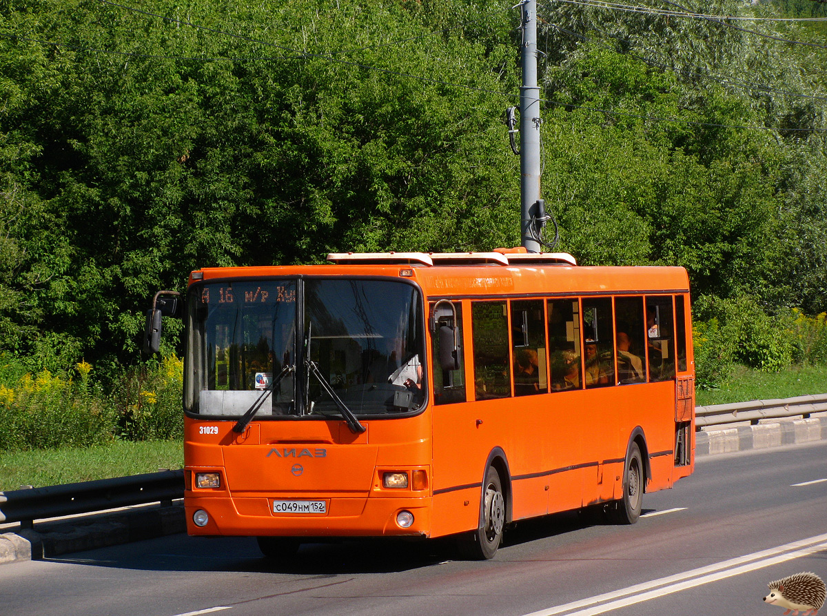 Нижегородская область, ЛиАЗ-5293.60 № 31029