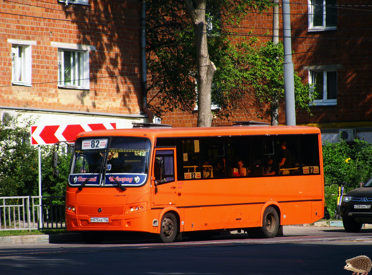 Nizhegorodskaya region, PAZ-320414-04 "Vektor" Nr. Р 875 АВ 152
