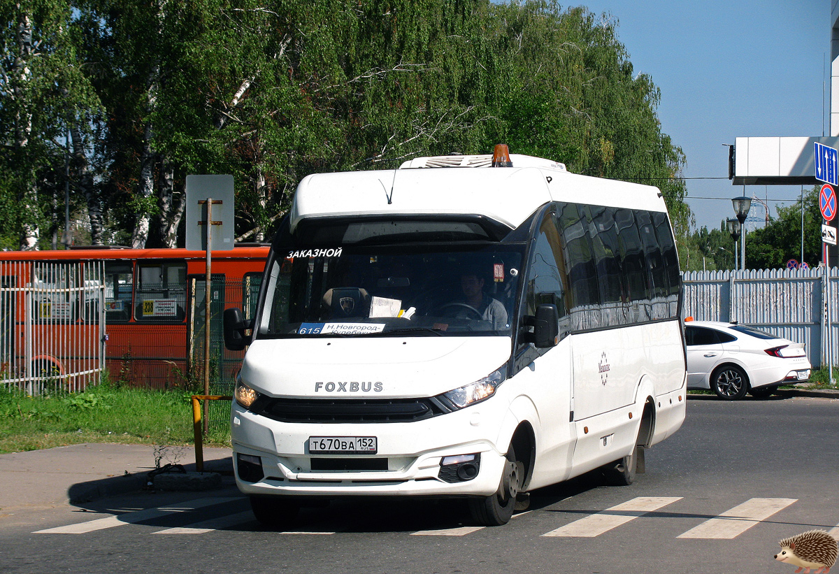 Нижегородская область, ПАЗ-320414-05 "Вектор" № Р 329 ВМ 152; Нижегородская область, FoxBus 62412-01 № Т 670 ВА 152