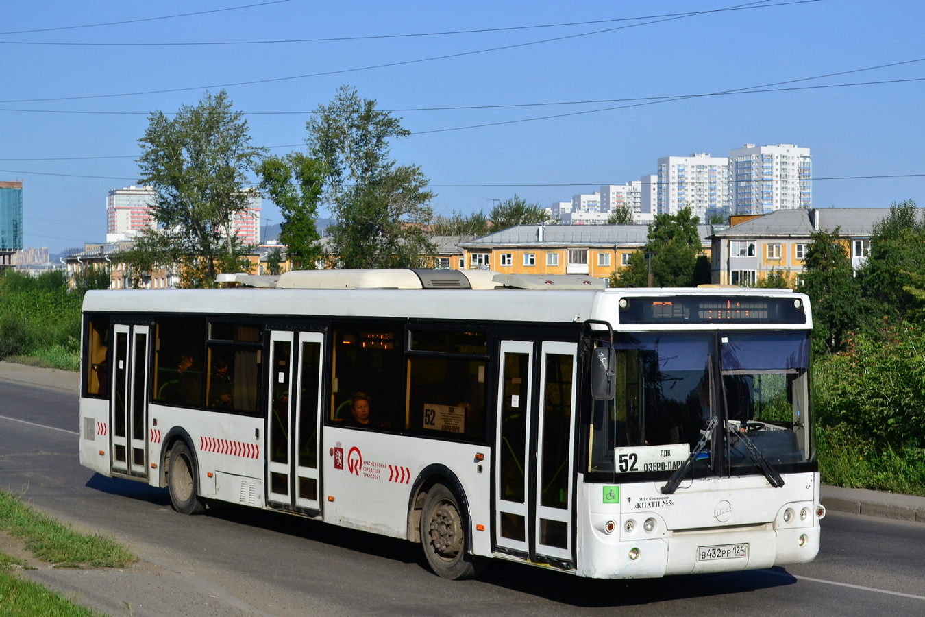 Красноярский край, ЛиАЗ-5292.22 (2-2-2) № В 432 РР 124