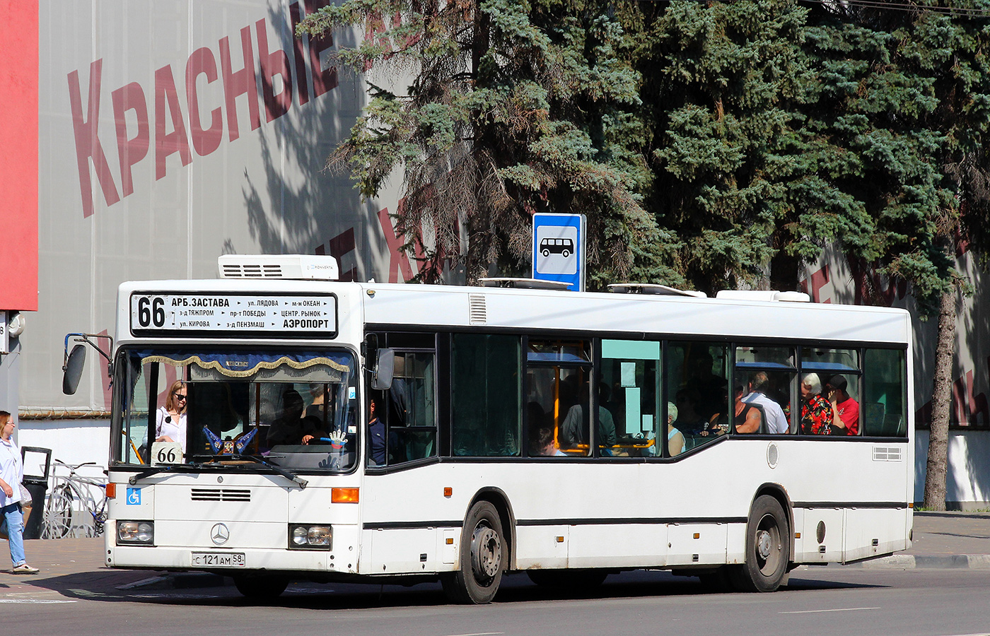 Obwód penzeński, Mercedes-Benz O405N2 (SAM) Nr С 121 АМ 58