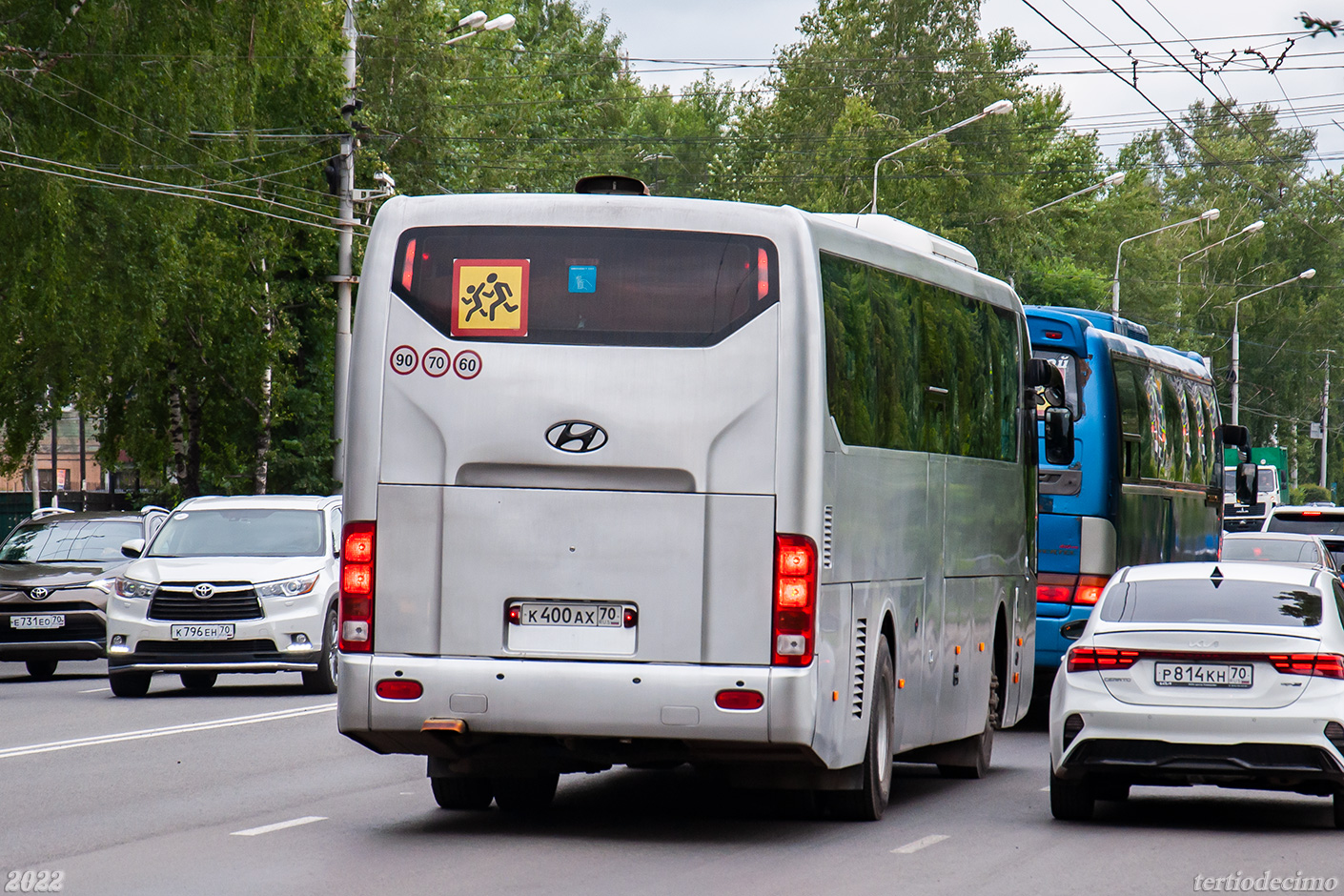 Oblast Tomsk, Hyundai Universe Xpress Noble Nr. К 400 АХ 70