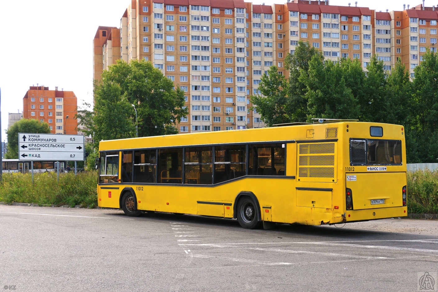 Санкт-Петербург, МАЗ-103.465 № 11012