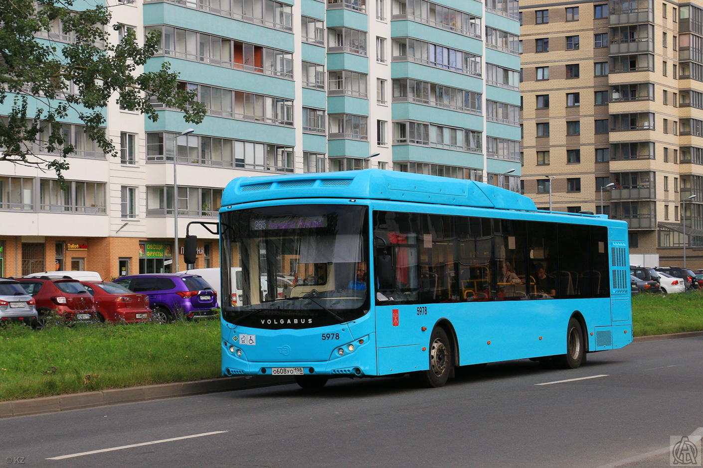 Санкт-Петербург, Volgabus-5270.G2 (CNG) № 5978