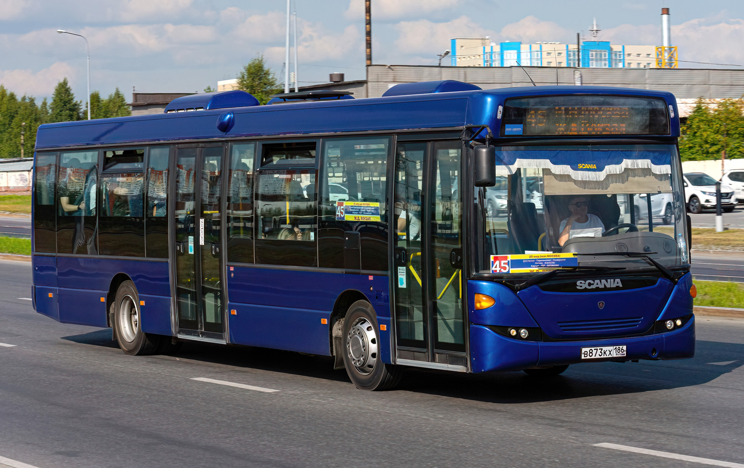 Ханты-Мансийский АО, Scania OmniLink II (Скания-Питер) № В 873 КХ 186