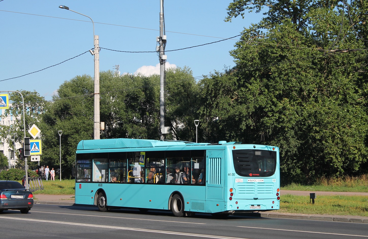 Санкт-Петербург, Volgabus-5270.G4 (CNG) № 6530
