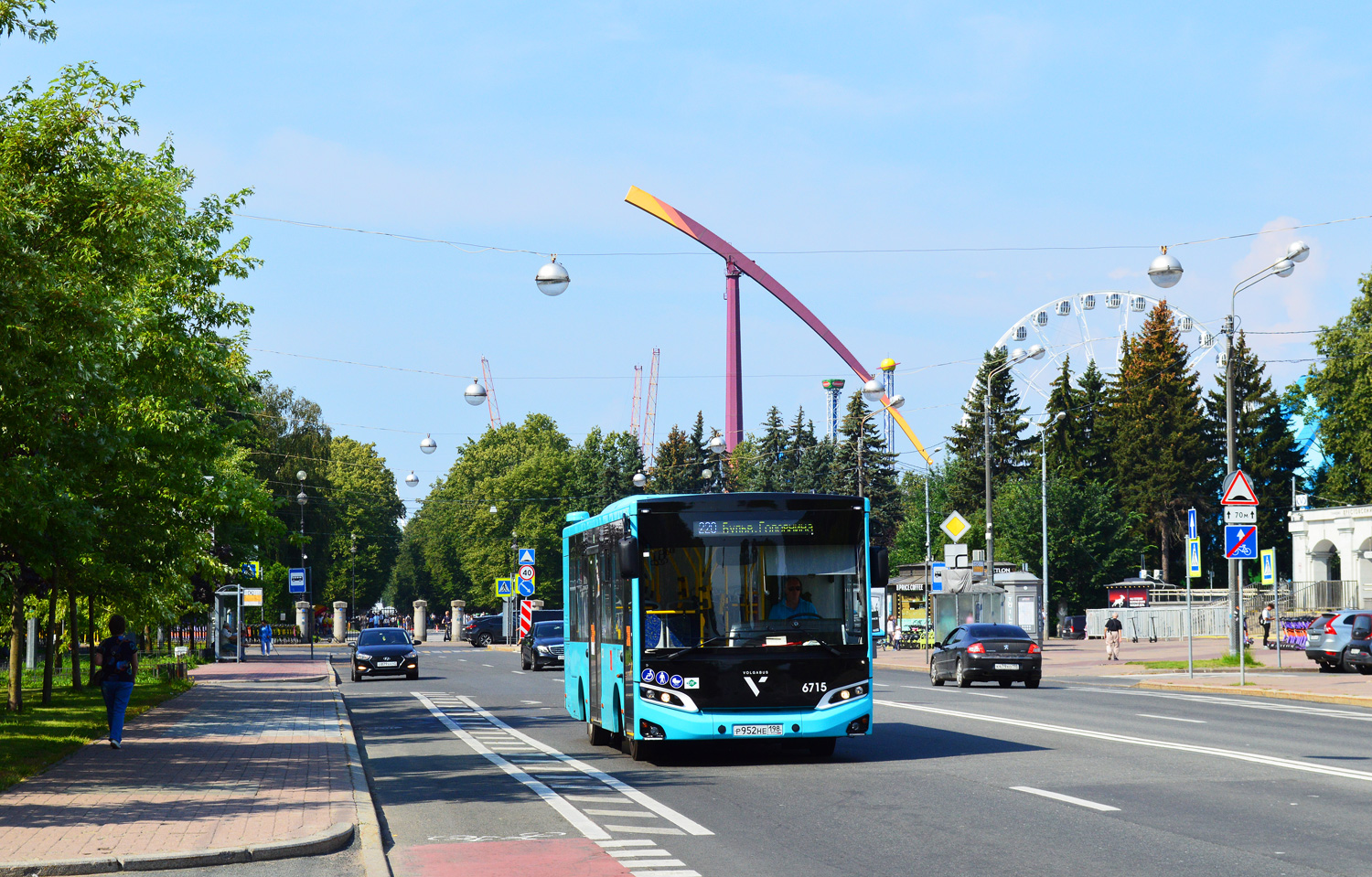 Санкт-Петербург, Volgabus-4298.G4 (LNG) № 6715