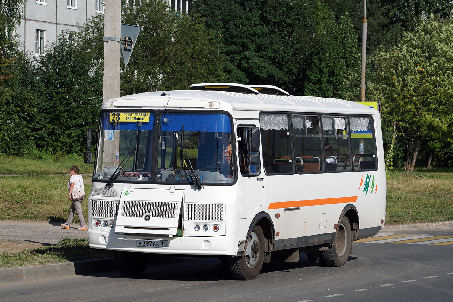 Коми, ПАЗ-32054 № Р 397 СК 11