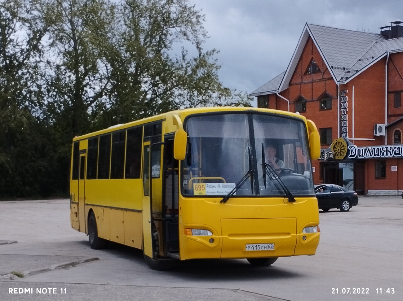 Рязанская область, КАвЗ-4238-41 № Р 415 СН 62
