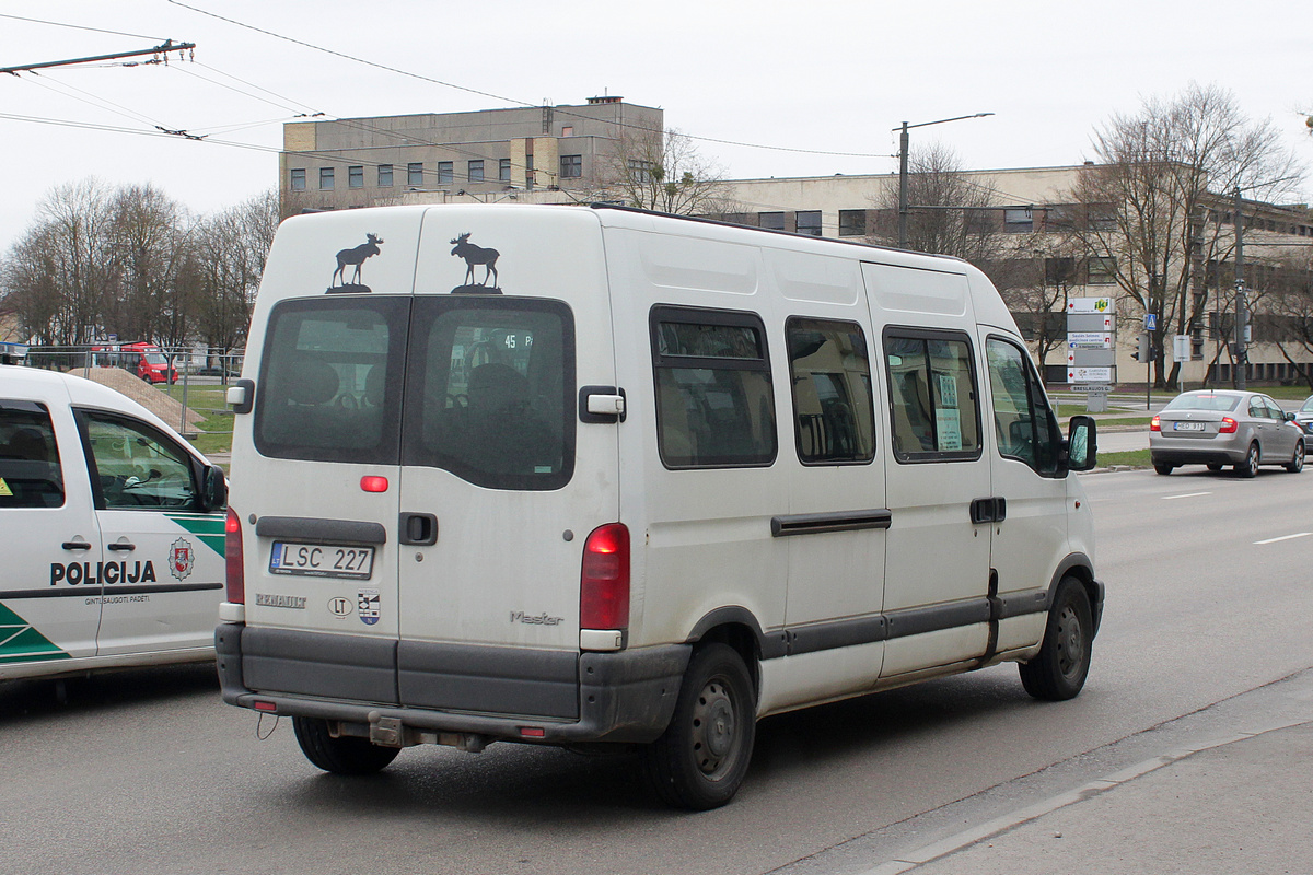 Литва, Renault Master T35 № LSC 227