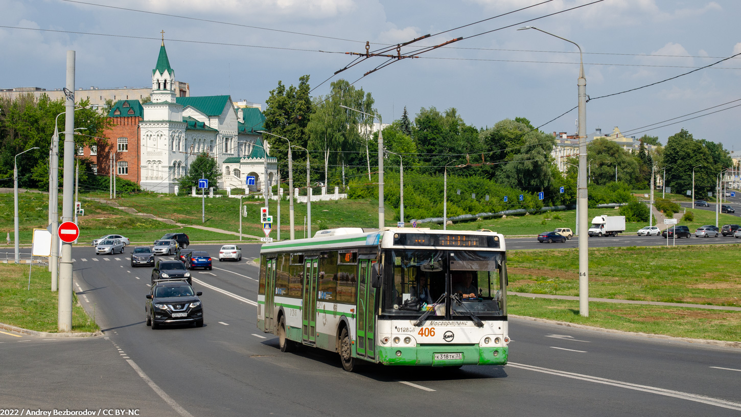 Владимирская область, ЛиАЗ-5292.21 № 406