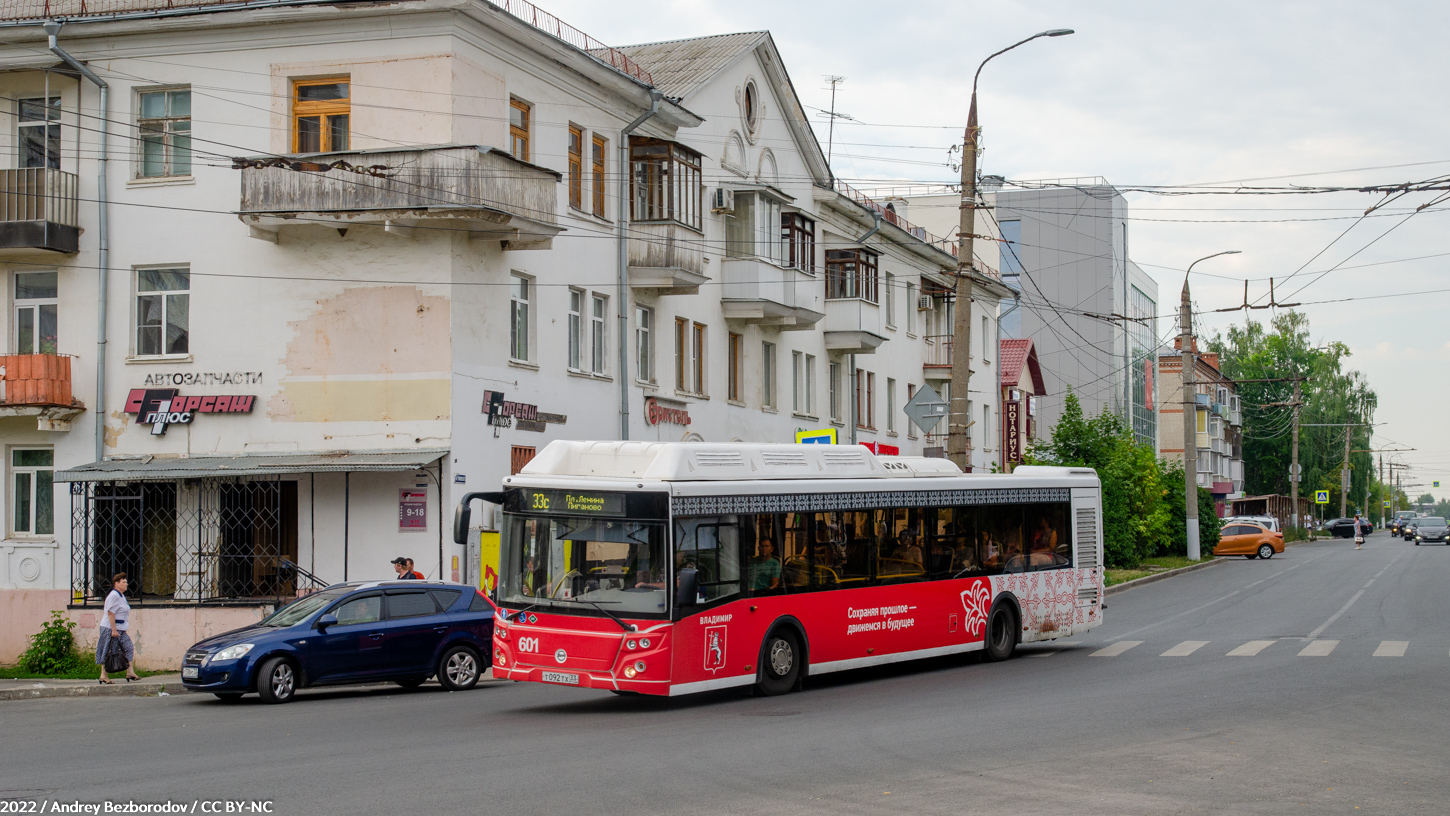 Владимирская область, ЛиАЗ-5292.67 (CNG) № 601