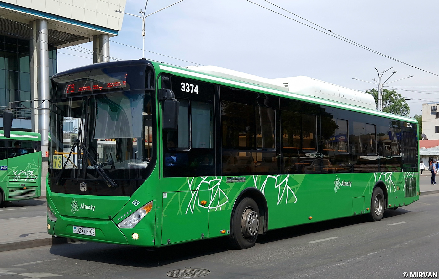 Алматы, Zhong Tong LCK6125HGAN № 3374