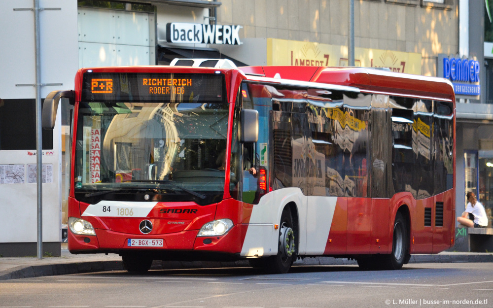 Бельгия, Mercedes-Benz Citaro C2 LE № 84