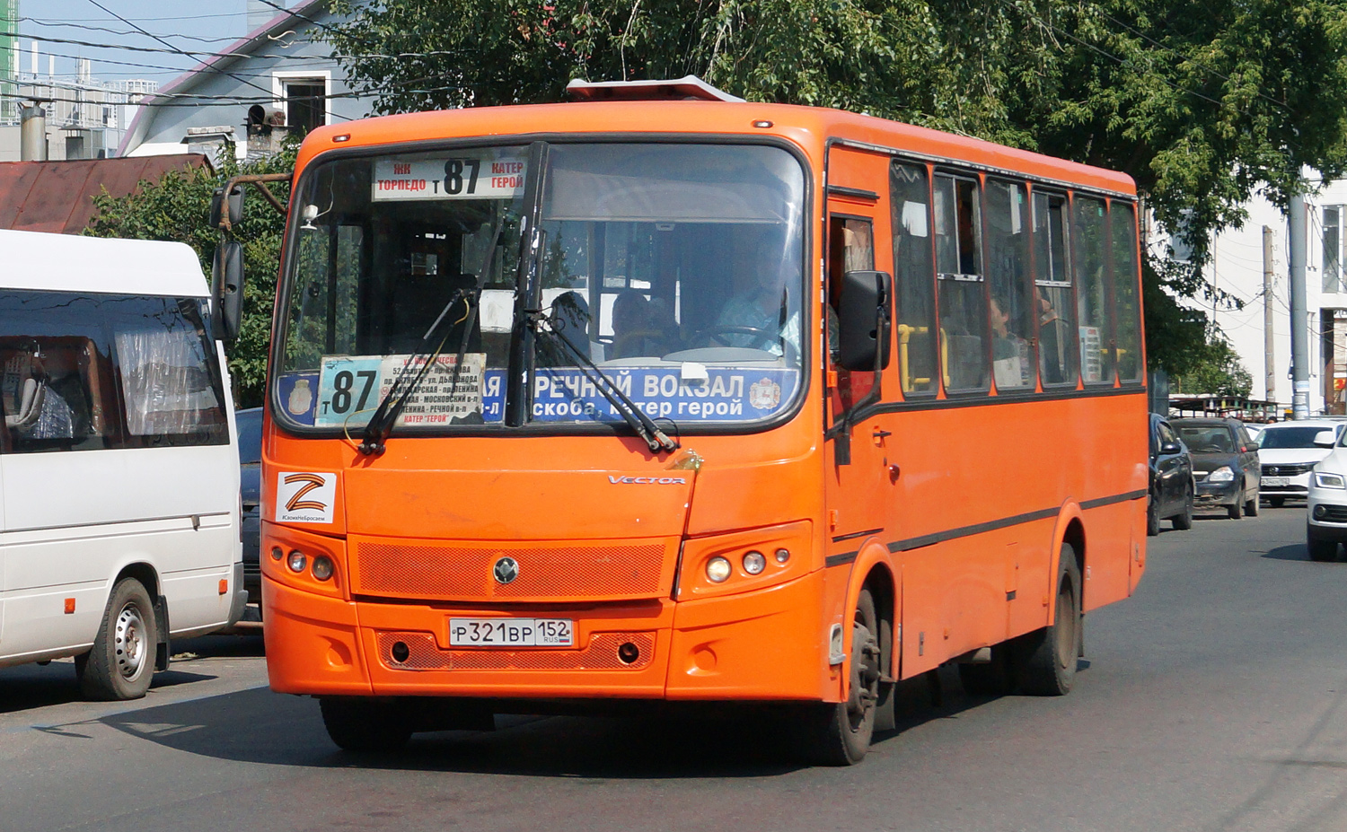 Нижегородская область, ПАЗ-320414-05 "Вектор" № Р 321 ВР 152