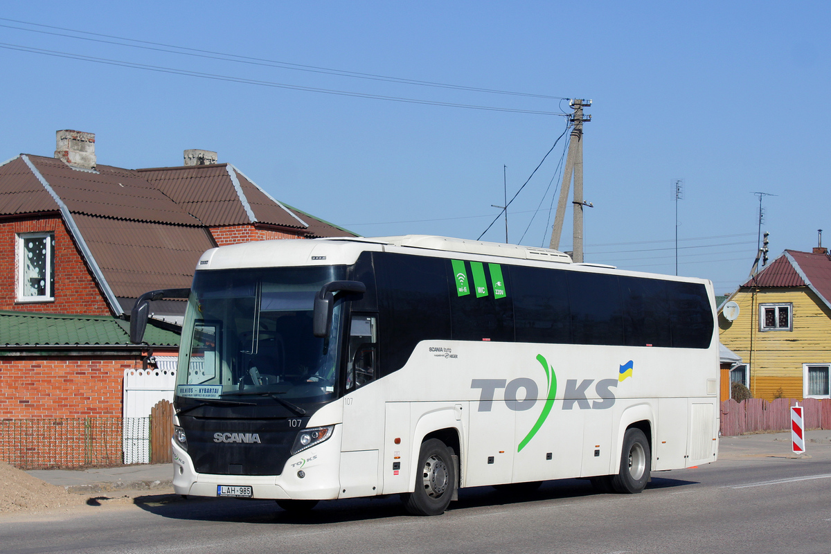 Литва, Scania Touring HD 12.0 № 107