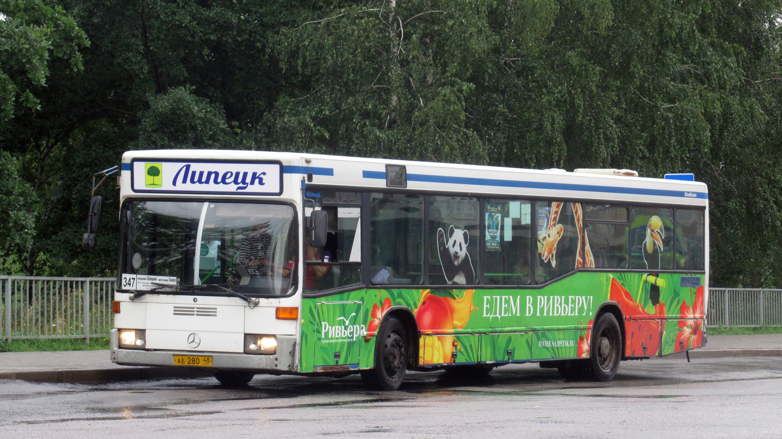 Lipetsk region, Mercedes-Benz O405N2 Nr. АЕ 280 48