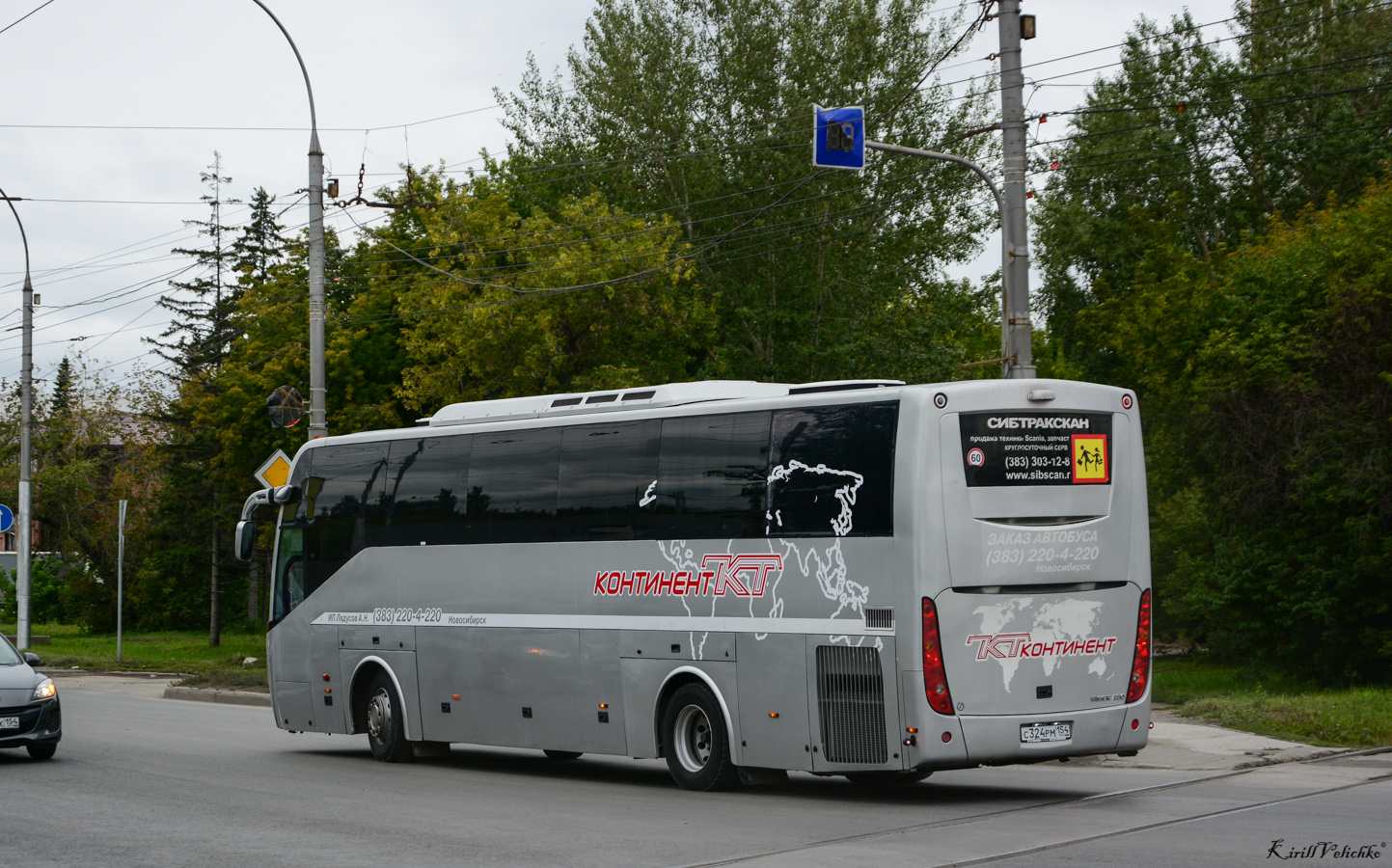 Новосибирская область, Higer A80 № С 324 РМ 154 Новосибирская область, Higer A80 № С 324 РМ 154