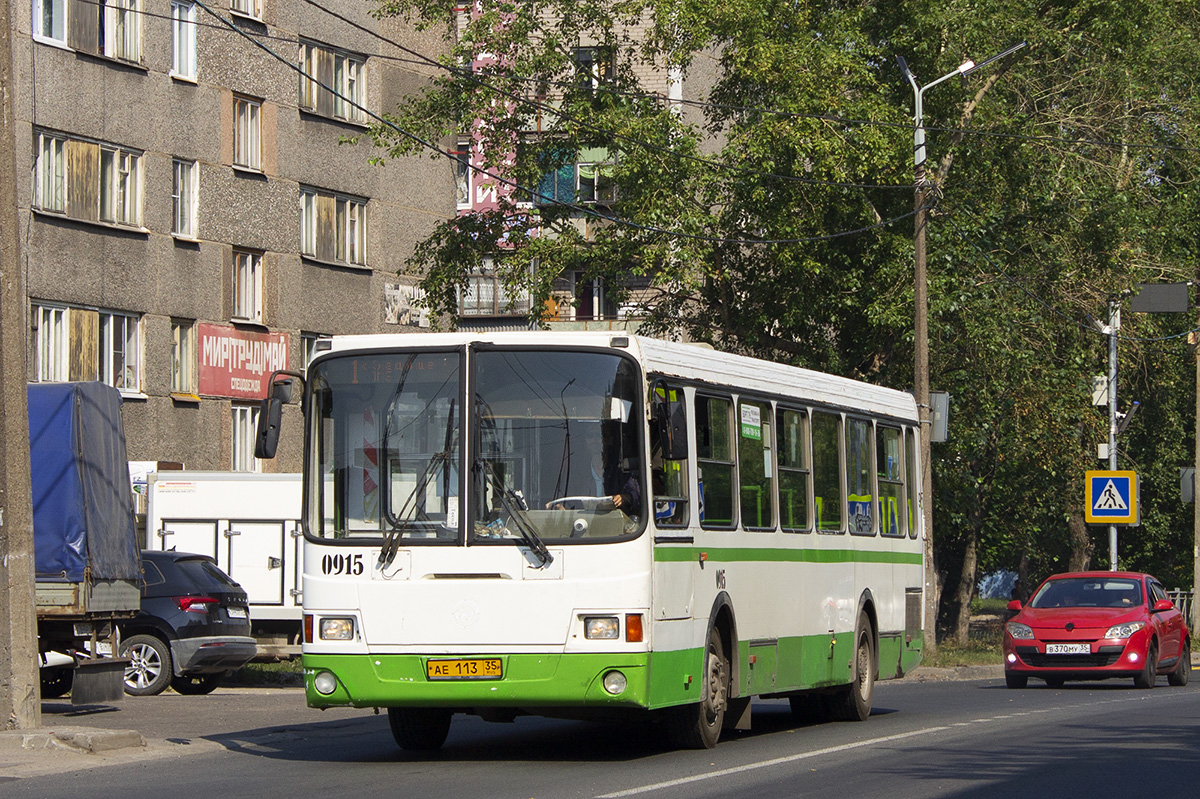 Вологодская область, ЛиАЗ-5256.25 № 0915