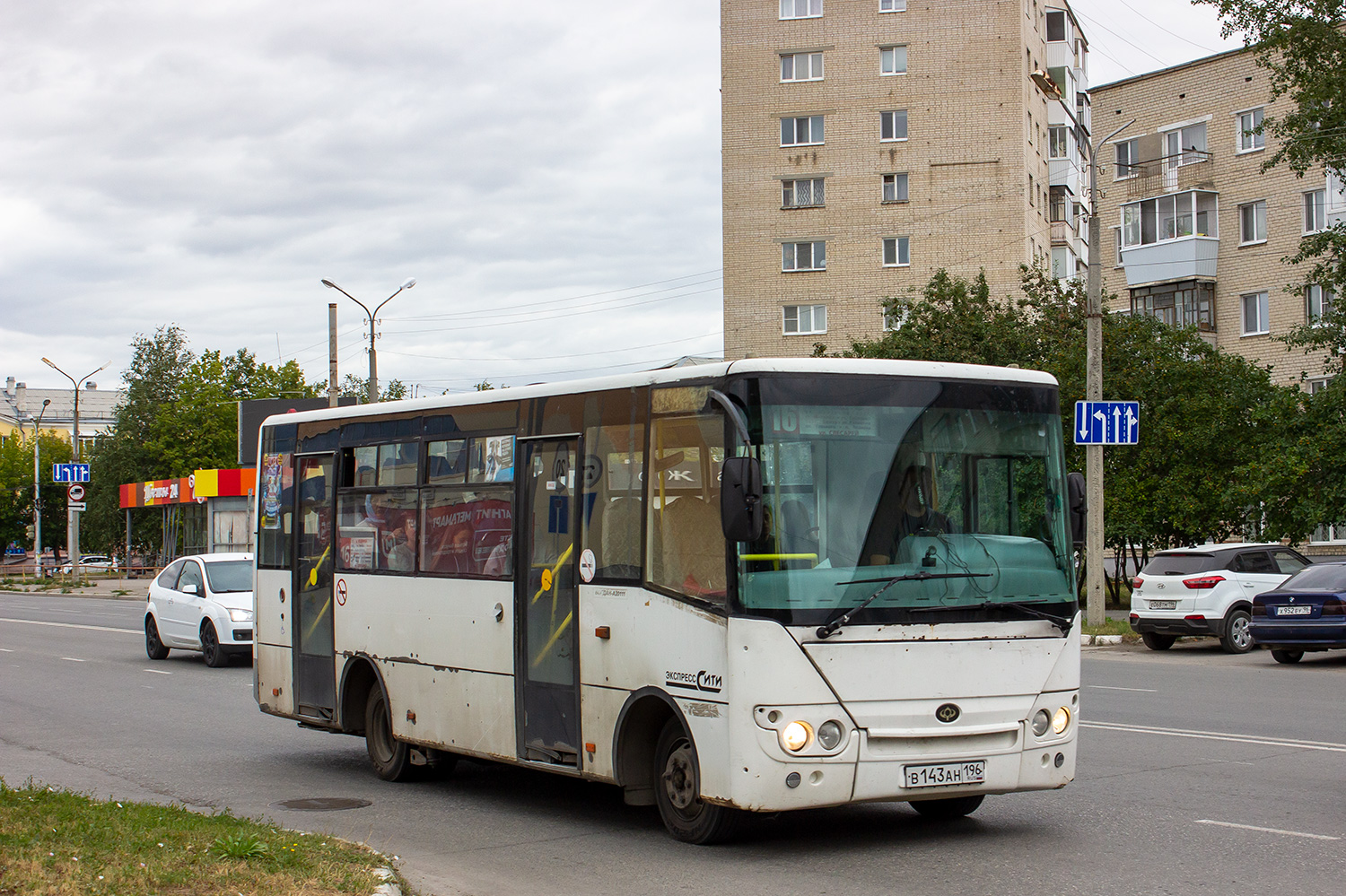 Свердловская область, Богдан А20111 № В 143 АН 196