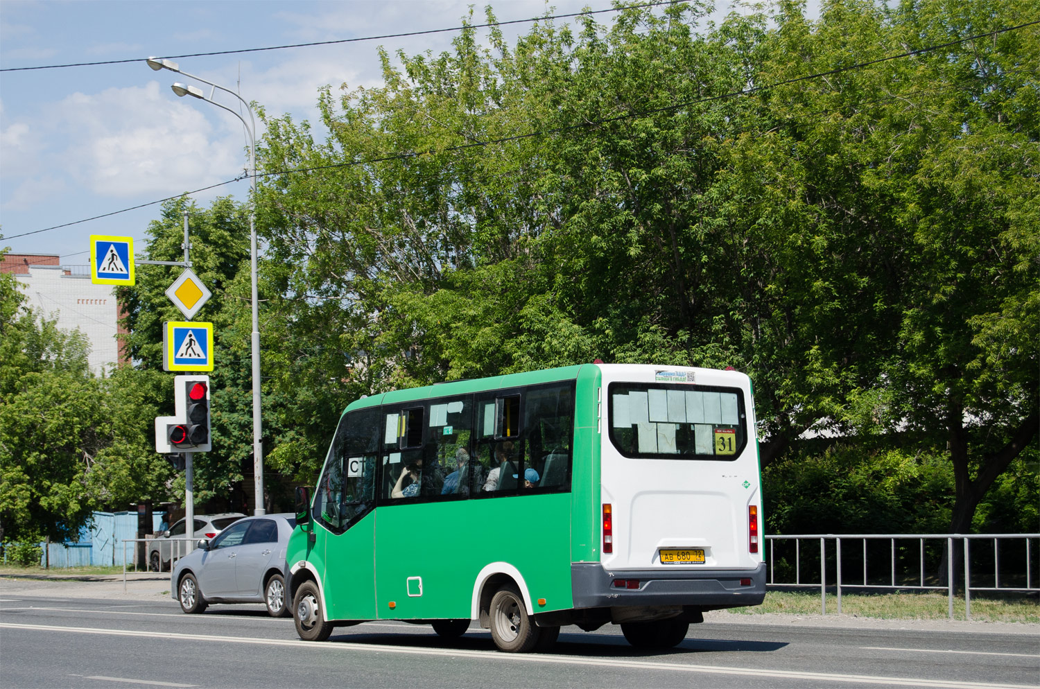 Тюменская область, ГАЗ-A64R45 Next № АВ 680 72