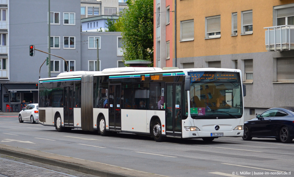 Гессен, Mercedes-Benz O530G Citaro facelift G № FB-JA 593