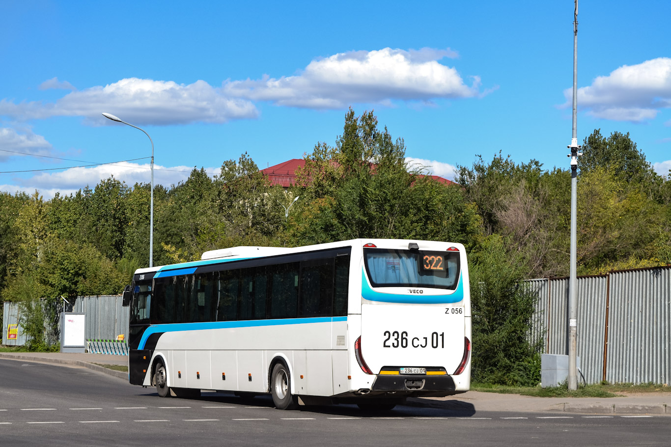 Астана, IVECO Crossway LINE 13M (СарыаркаАвтоПром) № Z056