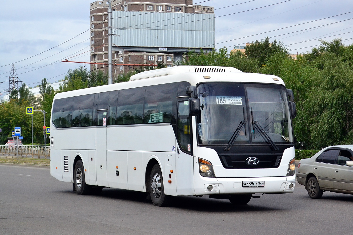 Красноярский край, Hyundai Universe Space Luxury № А 589 РК 124