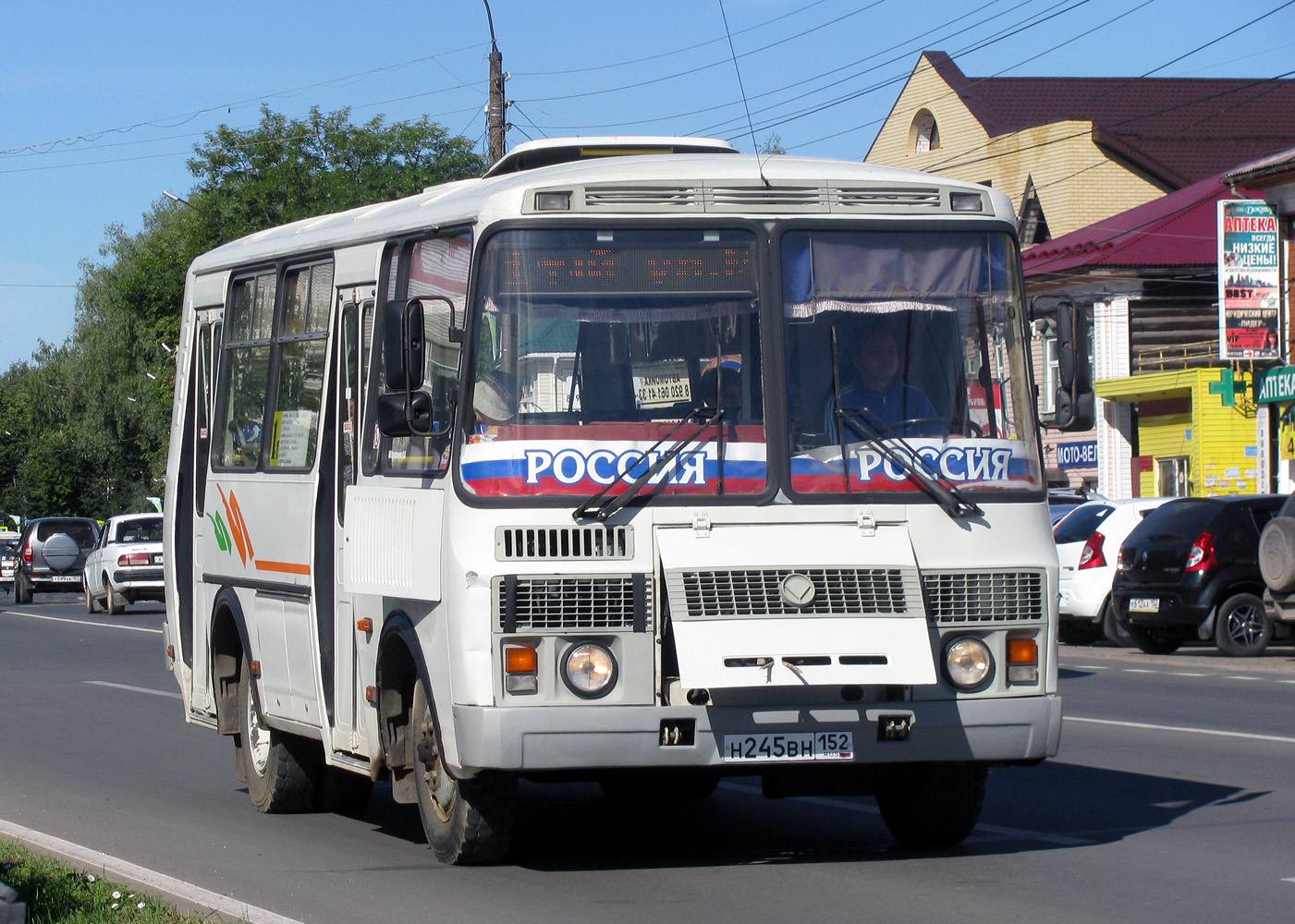 Нижегородская область, ПАЗ-32054 № Н 245 ВН 152