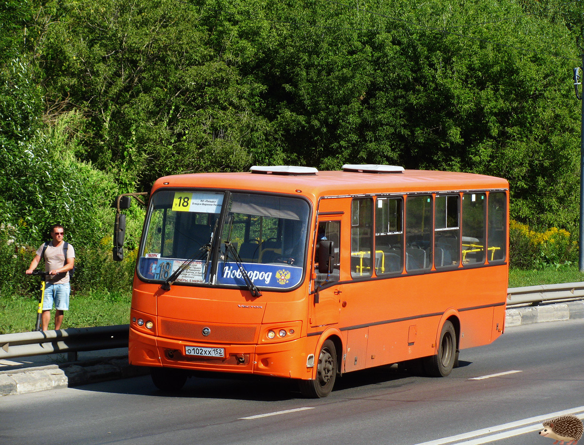 Нижегородская область, ПАЗ-320414-05 "Вектор" № О 102 ХХ 152