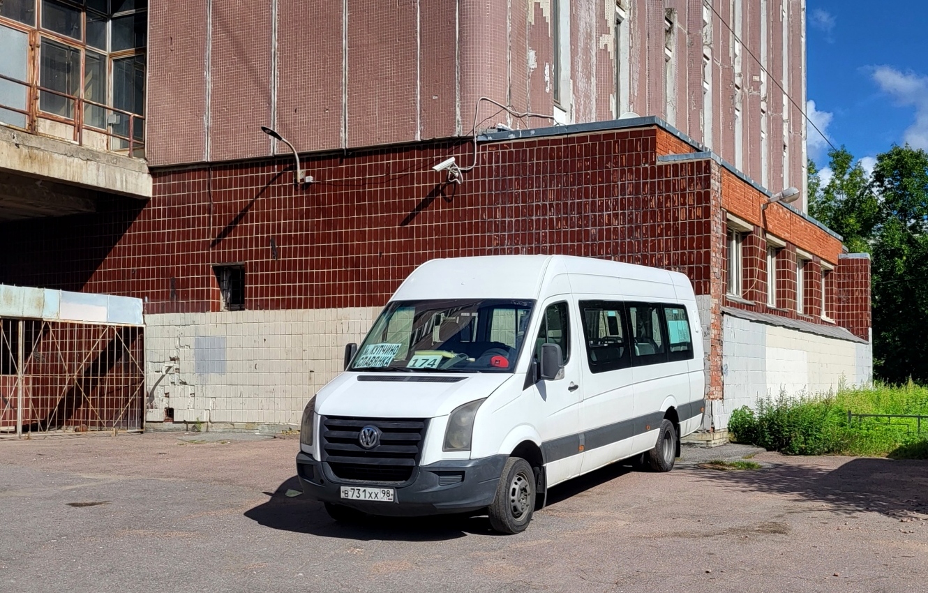 Санкт-Петербург, БТД-2219 (Volkswagen Crafter) № В 731 ХХ 98