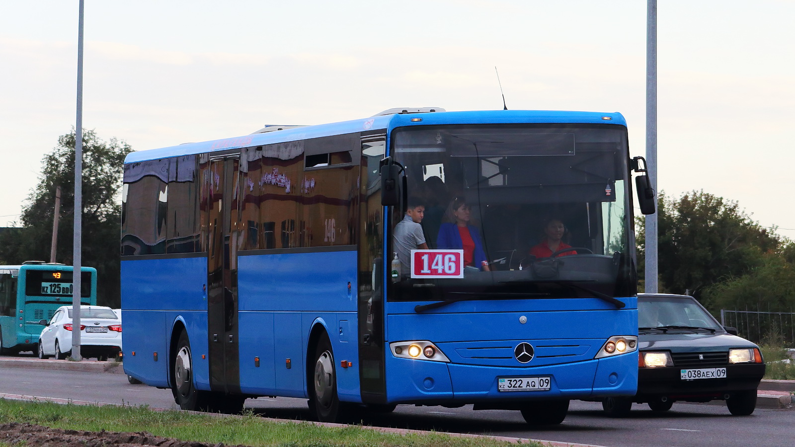 Карагандинская область, Mercedes-Benz Intouro II № 322 AQ 09