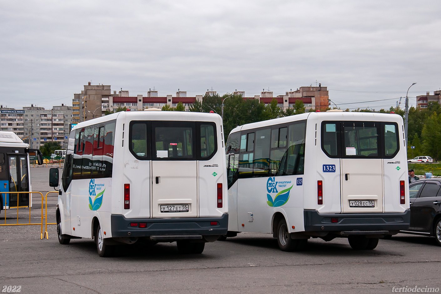 Obwód omski, Luidor-2250DS (GAZ Next) Nr 617; Obwód omski — 19.08.2022 — XXIII City competition of professional skills of bus drivers