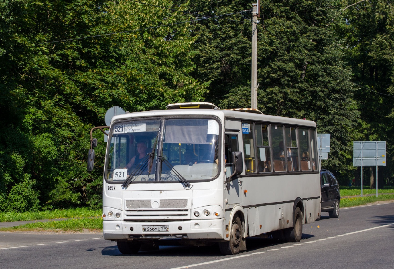 Ленинградская область, ПАЗ-320412-05 № 7692