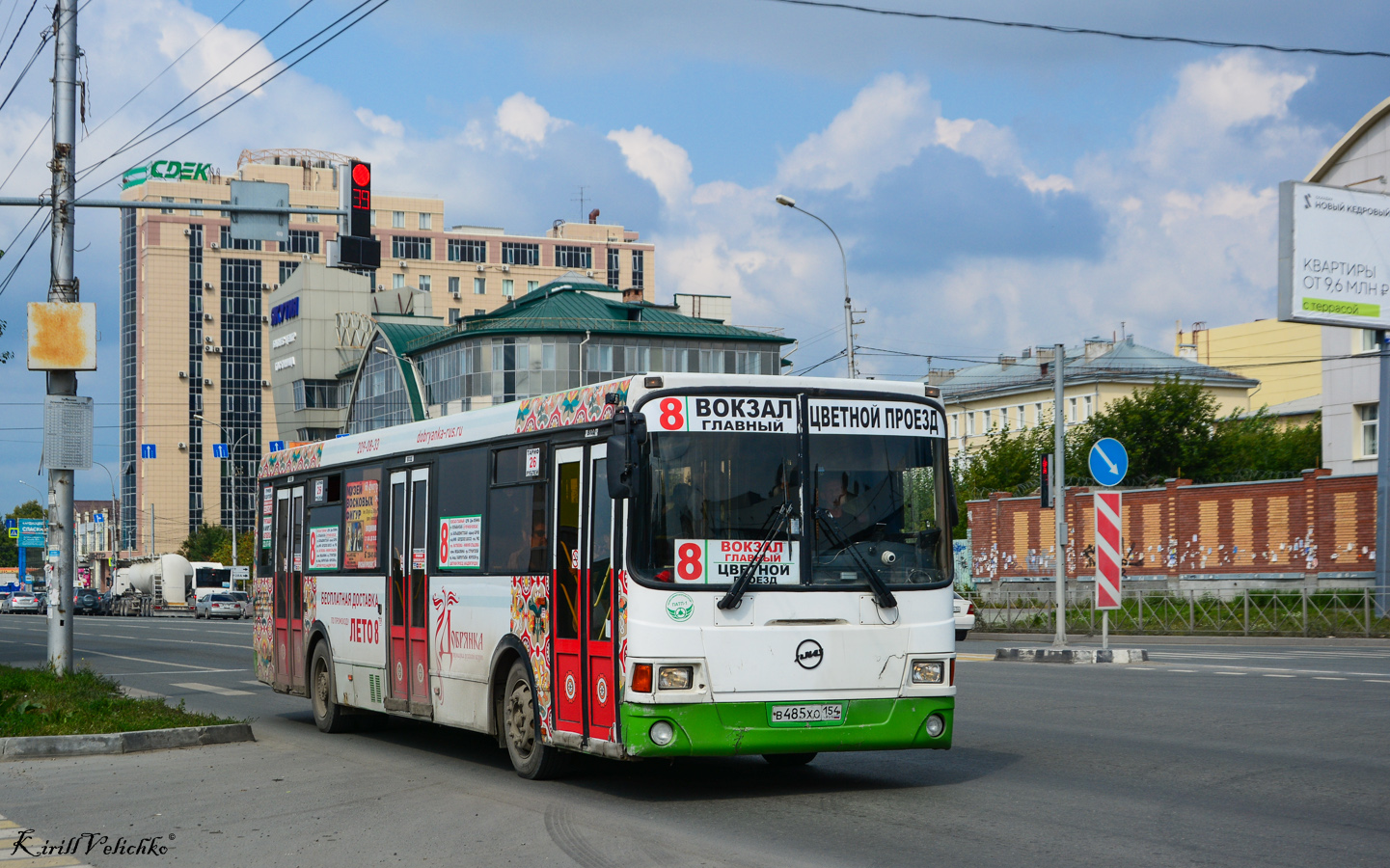 Новосибирская область, ЛиАЗ-5256.36 № В 485 ХО 154