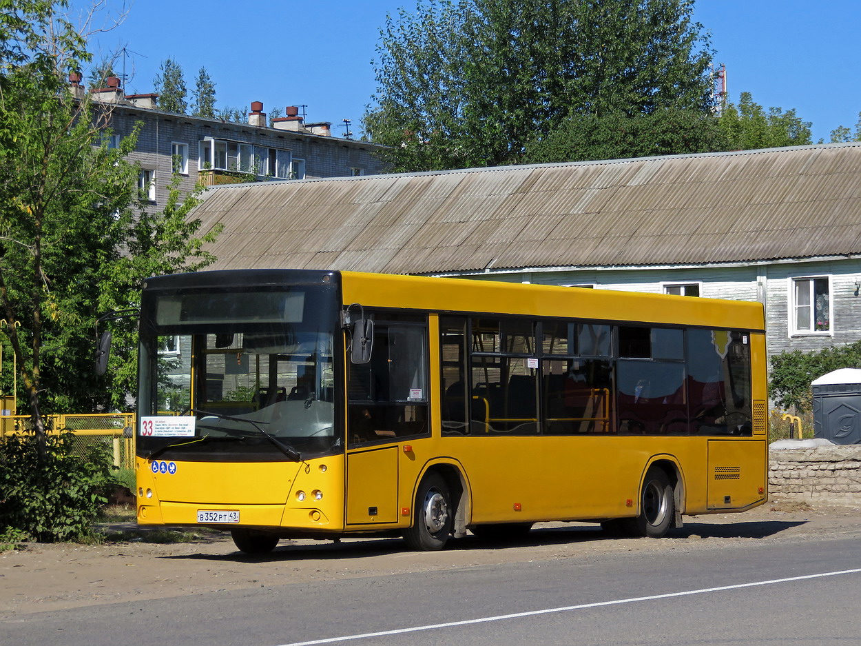 Кировская область, МАЗ-206.068 № В 352 РТ 43