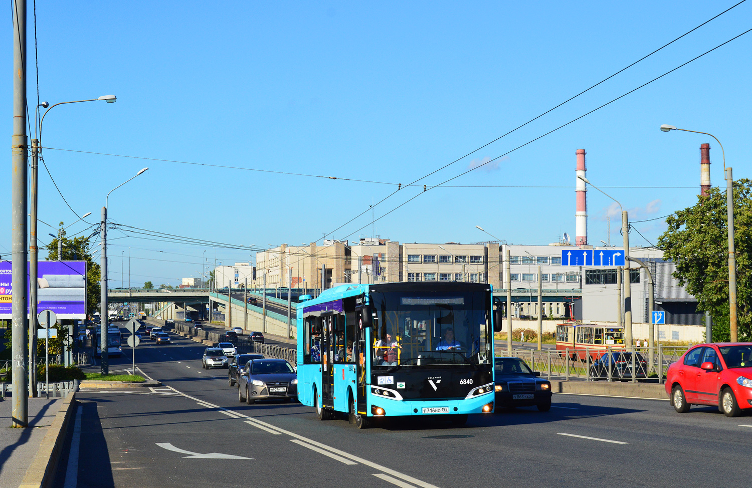 Санкт-Петербург, Volgabus-4298.G4 (LNG) № 6840