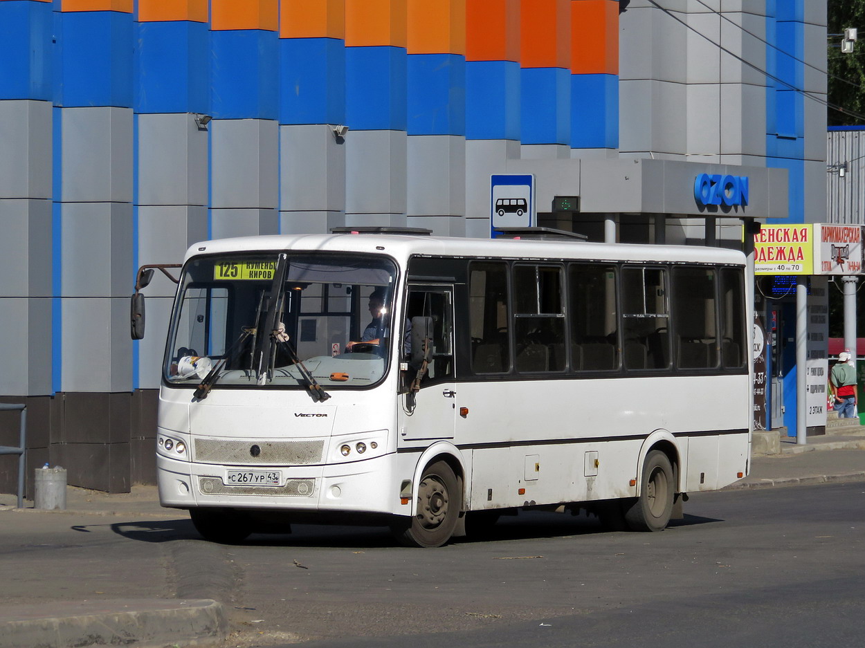 Кировская область, ПАЗ-320412-05 "Вектор" № С 267 УР 43