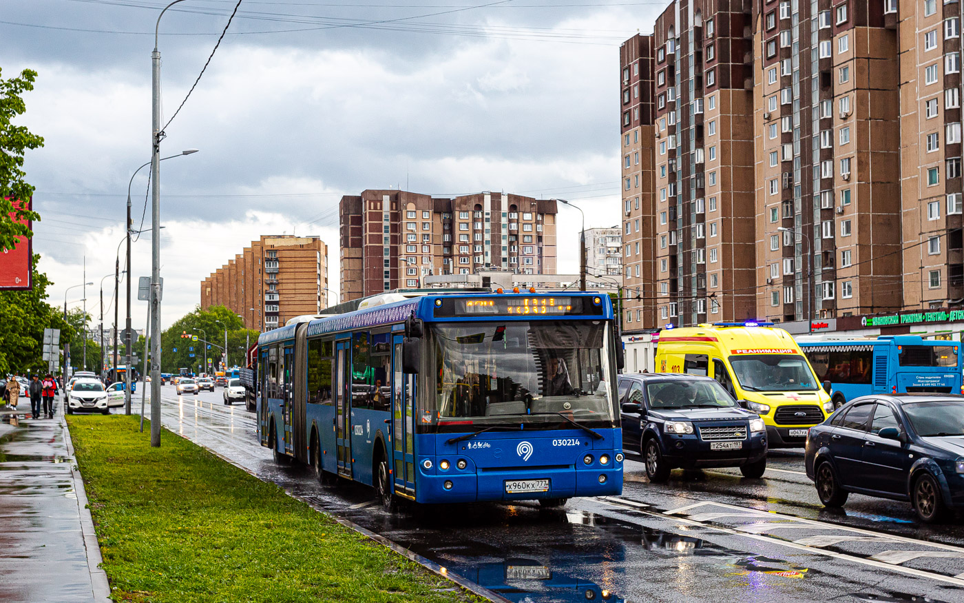 Москва, ЛиАЗ-6213.22 № 030214