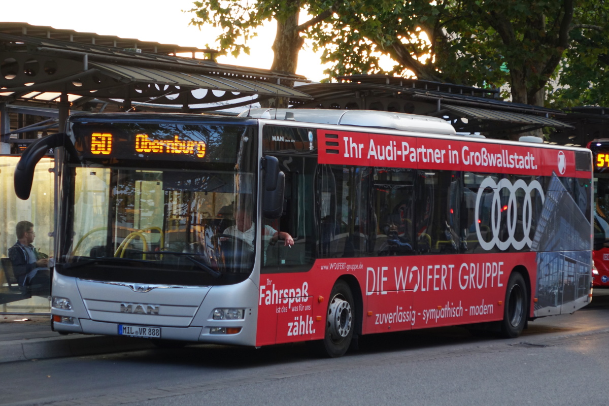 Бавария, MAN A21 Lion's City NL323 № MIL-VR 888