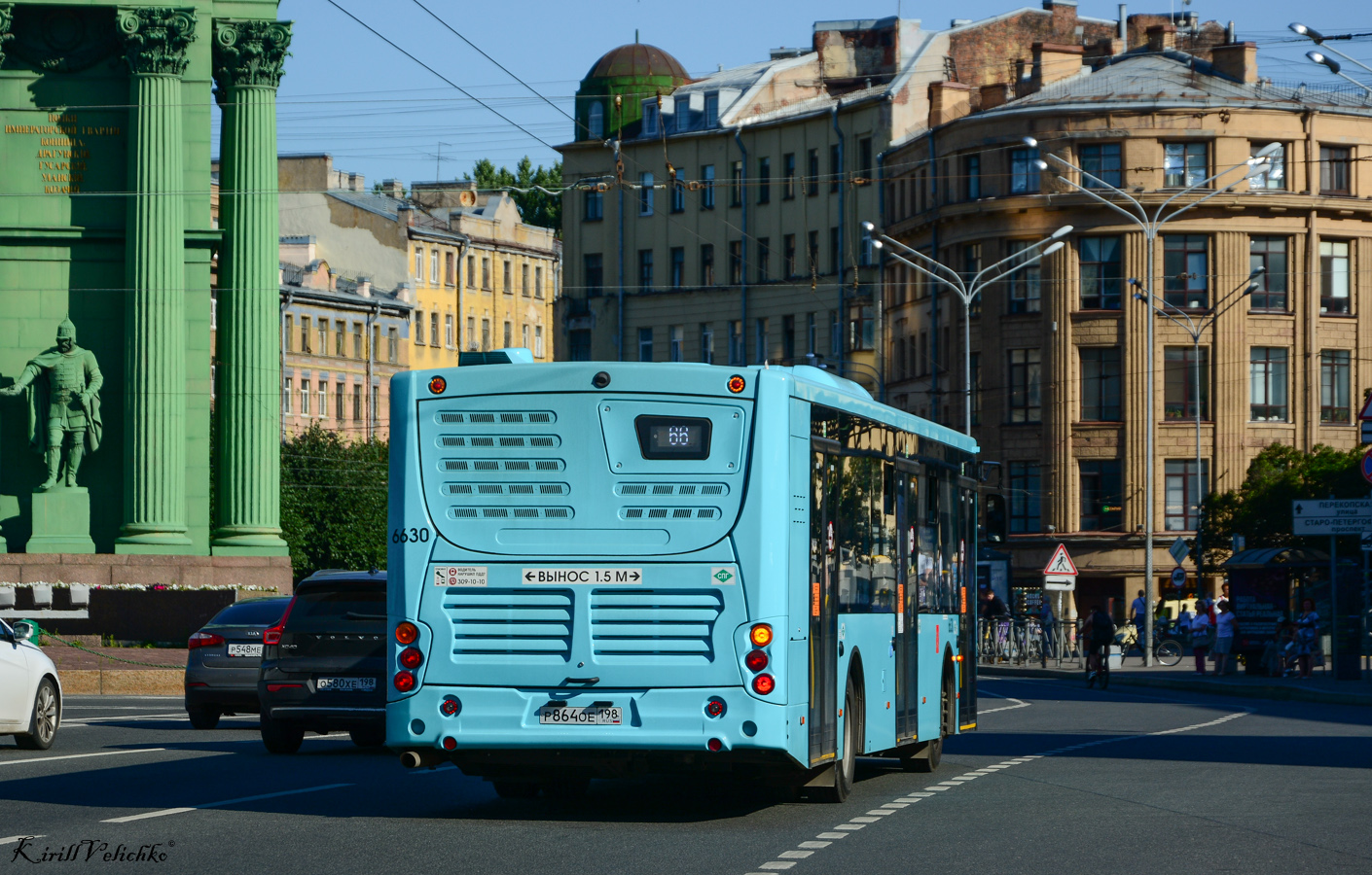 Санкт-Петербург, Volgabus-5270.G4 (LNG) № 6630