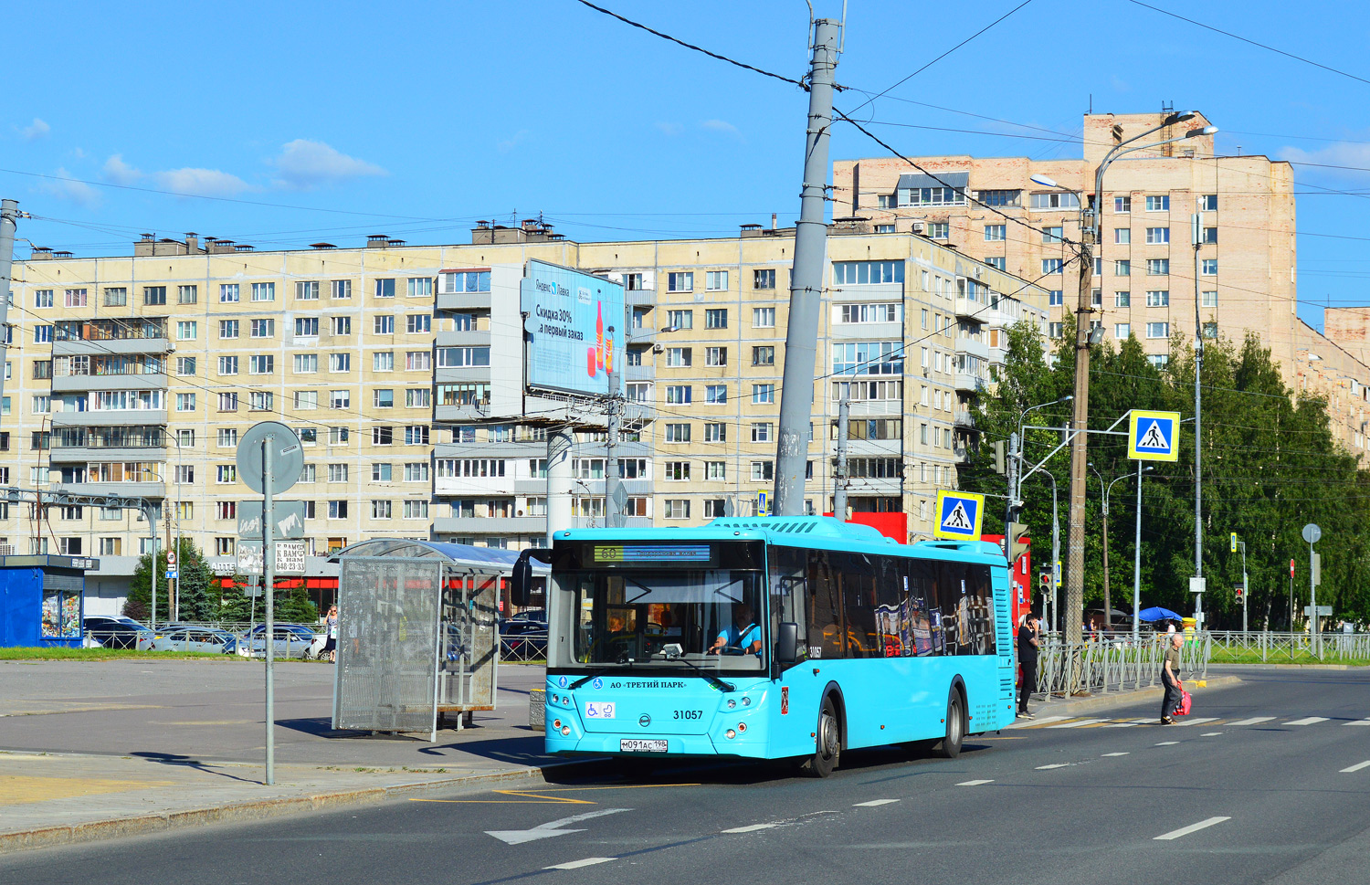 Санкт-Петербург, ЛиАЗ-5292.67 (LNG) № 31057