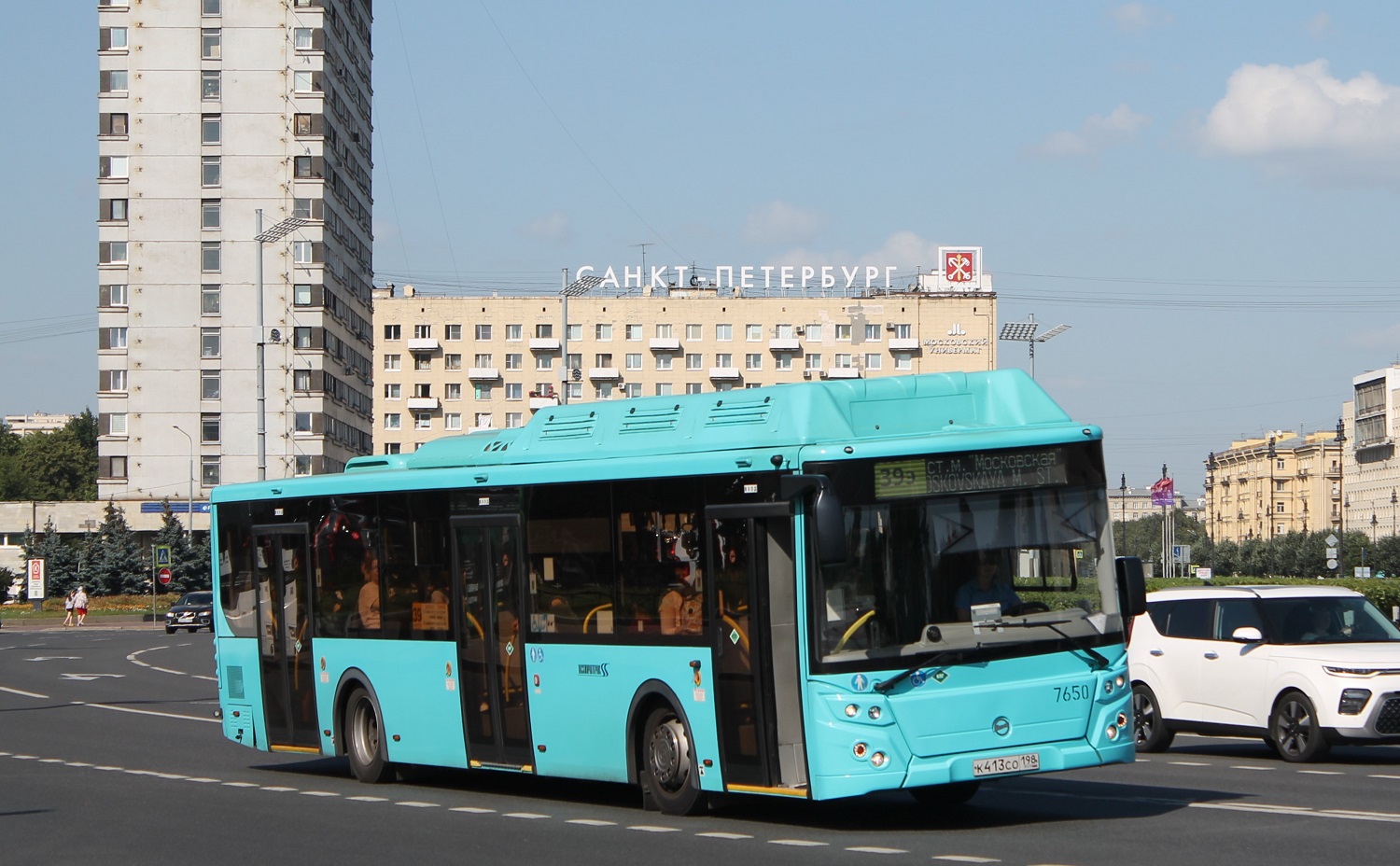 Sankt Petersburg, LiAZ-5292.67 (CNG) Nr 7650